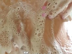 Blonde, Facial, HD, Seduction, Sexy, Soapy Massage, 
