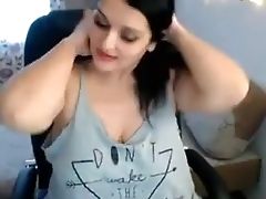 Babe, Big Tits, Cute, Long Hair, Model, Natural Tits, Solo, Webcam, 